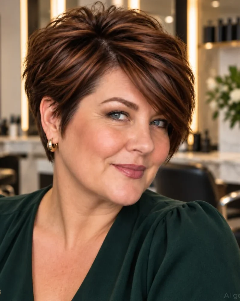 12 Short Hairstyles for Round Faces That Look Chic and Flattering