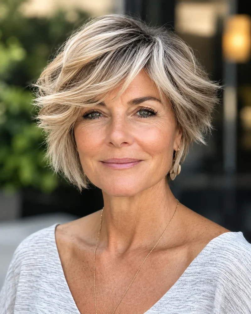 12 Modern Short Haircuts for Women Over 70