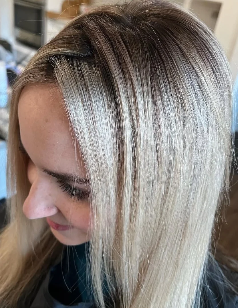 Zig Zag 2000s Hair Trend