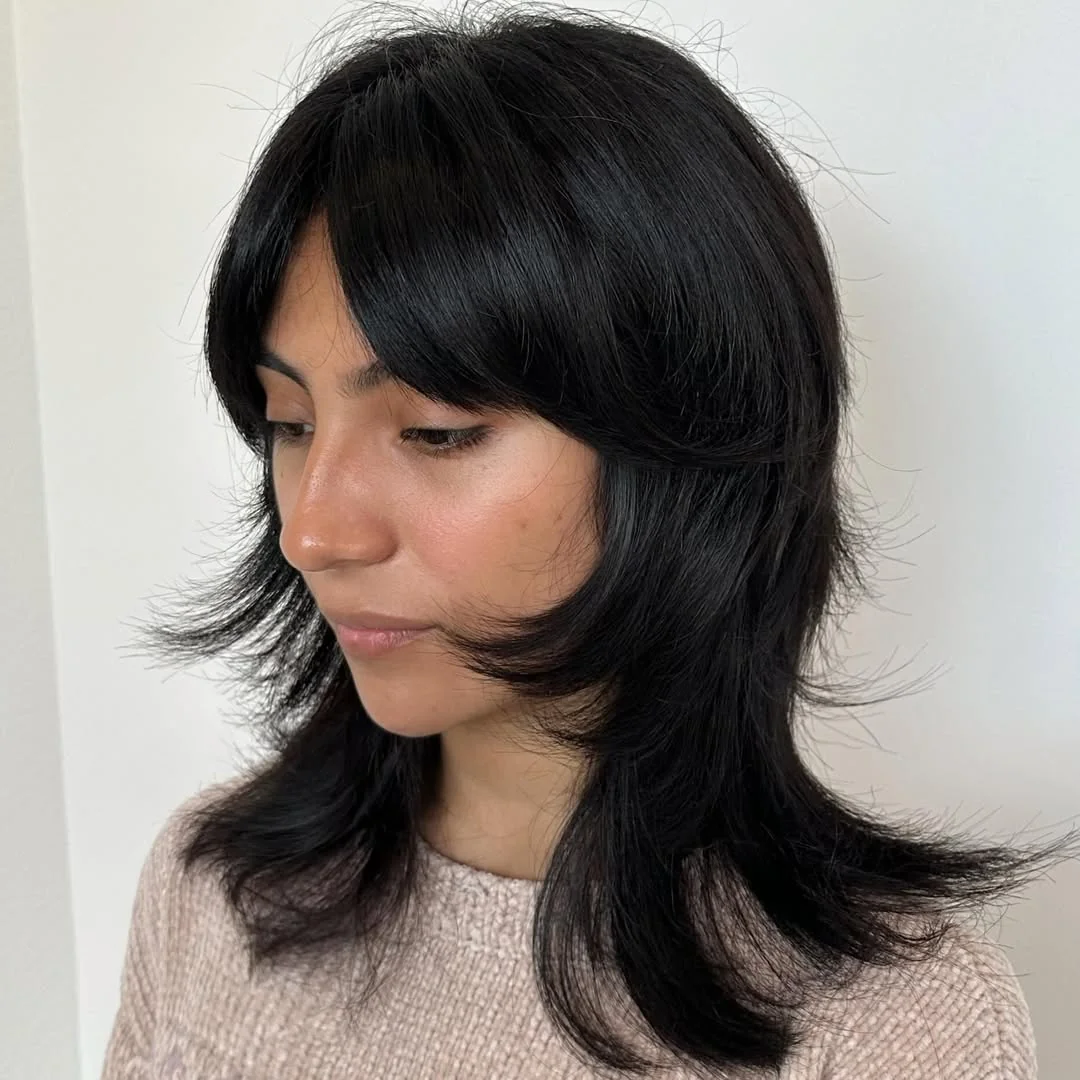 2000s Hair Mid-Length Face-Framing Crop