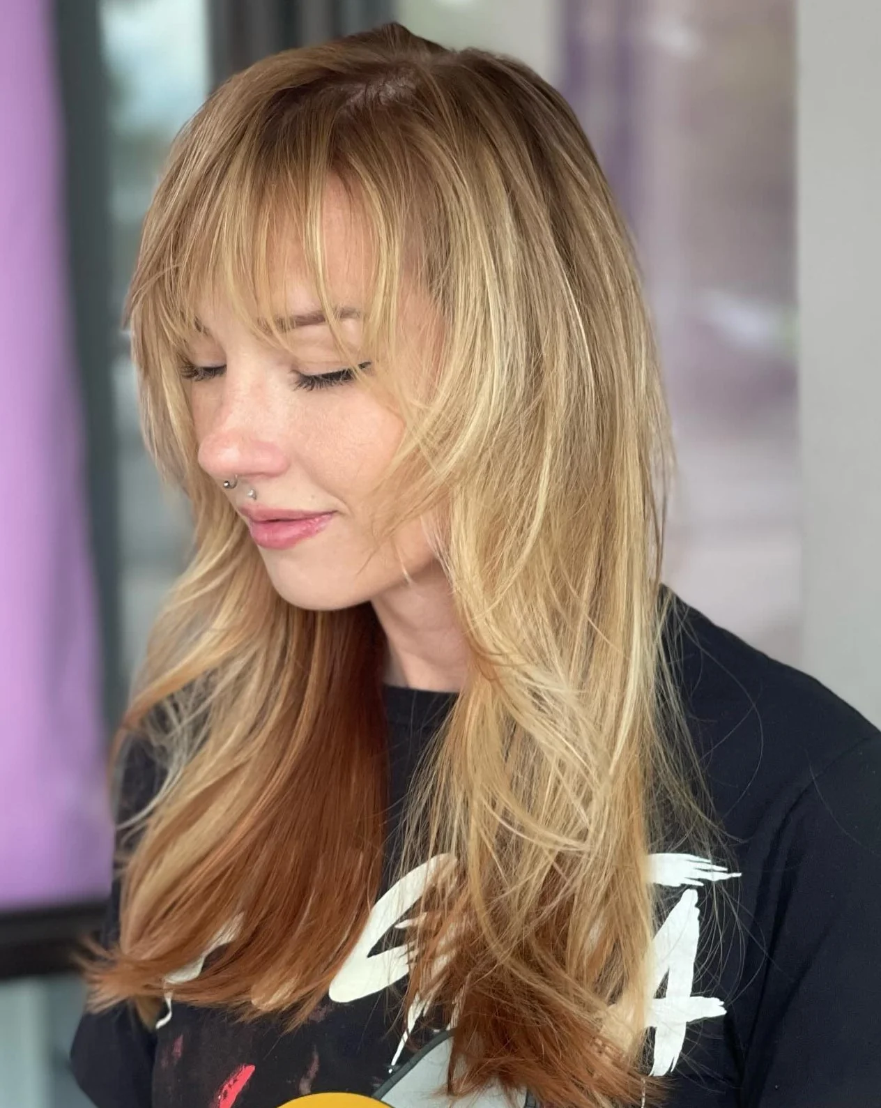 Long Wispy Layered 2000s Hair