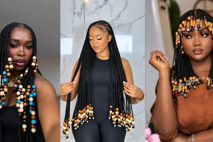 17 Stunning Beaded Braid Hairstyles for Curly Hair